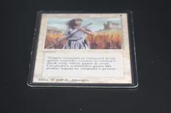 Swords to Plowshares Magic Card Beta LEB MTG - Image 5
