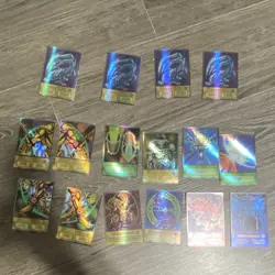 Yu-Gi-Oh! 15 Holo Cards Lot Blue-Eyes White Dragon Exodia Monster Spell - Image 1