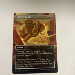 ~ Generous Gift (Borderless) ~ LP~ Commander Masters ~ MTG ~ - Image 1
