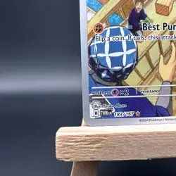 Pokemon TCG Timburr Twilight Masquerade Holo Illustration Card 183/167 - Image 5