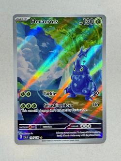 HERACROSS 194/193 SV02: PALDEA EVOLVED HOLO POKEMON CARD 2023 - Image 1
