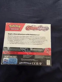 Pokemon Scarlet And Violet Base Set Booster Box Sealed English TCG Cards - Image 3