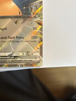 Pokemon TCG Snorlax EX Double Holo Rare Prismatic Card 076/131 Evolutions NM - Image 2