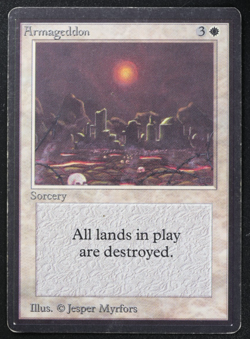 Armageddon Magic Card Beta LEB MTG - Image 1