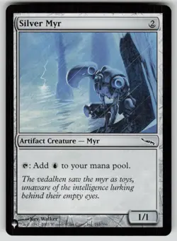 Silver Myr Common The List Reprints 241/306 MTG Near Mint 2020 - Image 1