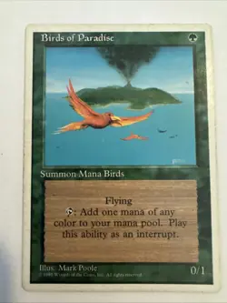 Birds of Paradise MTG Core Set 4th Edition Regular - Image 1