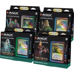MTG Tales of Middle Earth - Lord of the Rings Commander Deck - All 4 Decks (C) - Image 1
