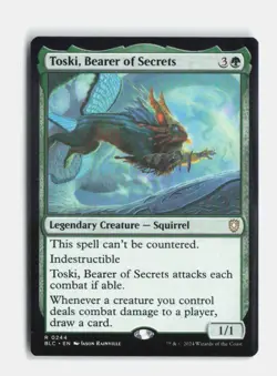 Toski, Bearer of Secrets 244 Commander: Bloomburrow MTG NM - Image 1