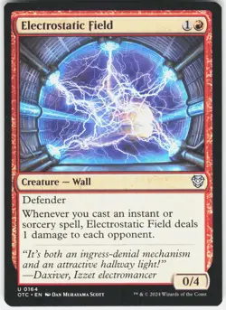 Electrostatic Field 164: Outlaws of Thunder Junction Magic: The Gathering NM - Image 1