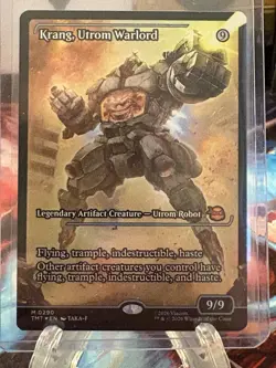 Krang, Utrom Warlord (Showcase) M TMNT Foil 290 NM - Image 1