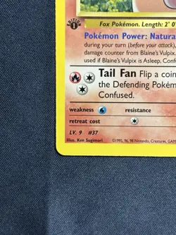 Pokemon Blaine's Vulpix Gym Heroes #65 + Challenge #66 1st Edition -Six TalesUUU - Image 3