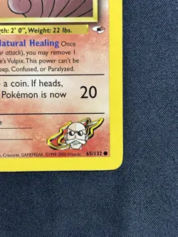 Pokemon Blaine's Vulpix Gym Heroes #65 + Challenge #66 1st Edition -Six TalesUUU - Image 4