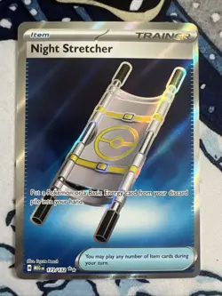 Pokemon TCG Night Stretcher Trainer 173/132 NM Condition - Image 1