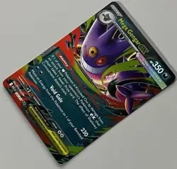 Pokemon Ascended Heroes Mega Gengar ex Stage 2 Double Rare HoloFoil #125/217 - Image 3