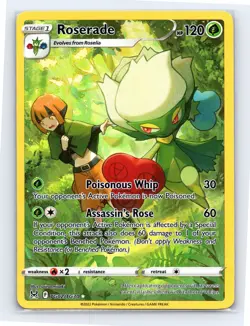 Roserade TG02/TG30 - Pokemon Lost Origin Trainer Gallery - Ultra Rare - NM - Image 1