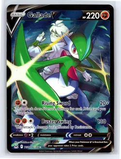 Pokemon TCG - Lost Origin - Gallade V Trainer Gallery Ultra Rare TG19/TG30 - Image 1