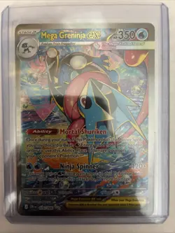 Pokemon Mega Greninja EX Full Art Holo SIR 116/086 English EX Card! MINT 💎 - Image 1