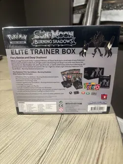 Pokemon Sun and Moon Burning Shadows Elite Trainer Box Factory Sealed - Image 2