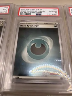 2024 Pokemon Professor Program Stamped Holo Energy SVE PSA Graded Set 10s & 9s - Image 3