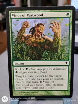MTG Vines of Vastwood Zendikar #193/249 NP Ex Condition - Image 1