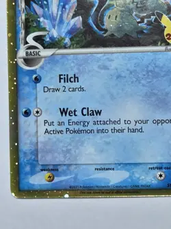 Pokemon TCG Mimikyu (Delta Species) Black Star Promo SWSH136 PERFECT SWIRL NM 1 - Image 5