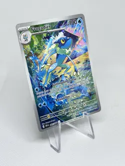 Frogadier 089/086 Me04: Chaos Rising Illustration Rare Full Art Holo Pokemon TCG - Image 2