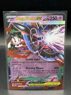 Pokemon Mega Floette ex 035/086 Full Art Holo English NM - Image 1
