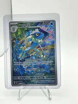 Pokemon: Chaos Rising: Illustration Rare: Frogadier 089/086 - Image 1