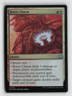 Boros Charm 0721 Foil Foundations FDN MTG Magic - Image 1