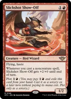 MTG English Slickshot Show-Off NM Foil Outlaws of Thunder Junction - Image 1