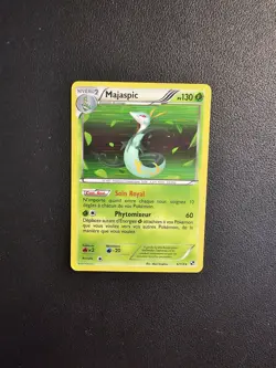 Carte Pokemon Majaspic 6/114 HOLO Noir Et Blanc FR - Image 1