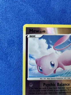 2007 Mew 15/132 Pokemon Secret Wonders Reverse Holo LP - Image 3