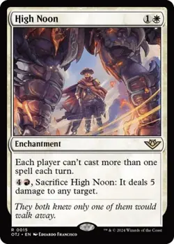 MTG English High Noon NM Foil Outlaws of Thunder Junction - Image 1