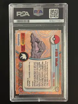 PSA 10 - Pokemon T.V. Topps Chrome - #89 Muk - GEM MINT - Image 2