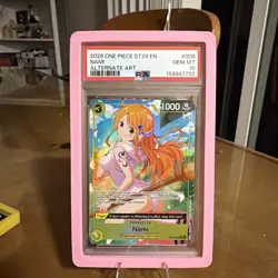 2026 ONE PIECE NAMI ALTERNATE ART STARTER DECK ST29-EGGHEAD #008 PSA 10 LOW POP - Image 2