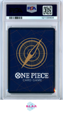 TASHIGI SPECI4L ALTERNATE ART ONE PIECE OP08-TWO LEGENDS 2024 006 PSA 9 - Image 2