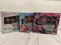 SEALED One Piece TCG Illustration Boxes Vol. 1, Vol. 3 And Vol.4 English!! - Image 1