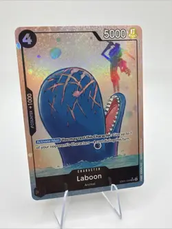 One Piece Laboon EB01-048 SR Alternative Art Memorial Collectible NM Condition - Image 1