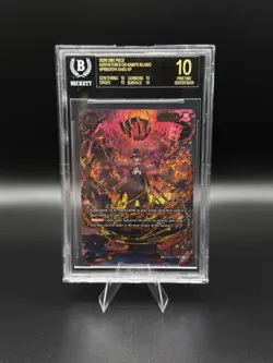 2026 One Piece Sabo SP OP15 PRB02-014 BGS 10 PRISTINE (NEW BLACK LABEL DESIGN) - Image 1