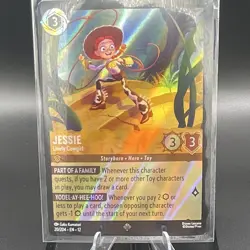 Ravensburger Disney Lorcana Jessie - Lively Cowgirl Foil #20/204 English - Image 1