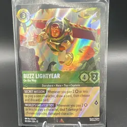 Disney Lorcana Buzz Lightyear - On the Way #85/204 Cold Foil English - Image 1