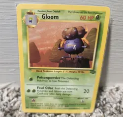 Pokemon TCG Gloom 37/64 Jungle Uncommon Card Regular LP - Image 1