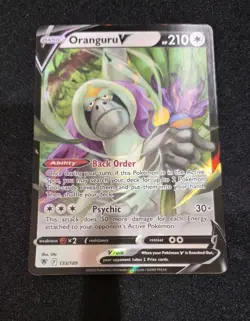 Oranguru V 133/189 Full Art NM/M Astral Radiance Pokemon Card - Image 1
