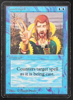 Counterspell Magic Card Beta LEB MTG - Image 1