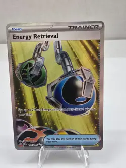 Pokemon Card TCG: Energy Retrieval 108/086 Holo Ultra Rare Chaos Rising 2026 NM - Image 1