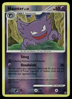 Pokemon Cards Haunter 40/100 Stormfront Uncommon MP - Image 1