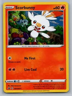 Scorbunny - SWSH: Sword & Shield Promo Cards SWSH071 2019 NM - Image 1