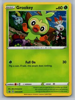 Grookey - SWSH: Sword & Shield Promo Cards SWSH070 2019 NM - Image 1