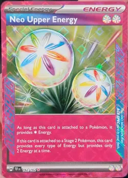 Pokemon TCG Neo Upper Energy 162/162 Temporal Forces Ace Spec Energy Card - Image 1