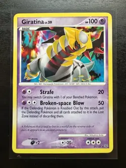 Giratina 27/127 NonHolo Pokemon Platinum Base Set - Pokemon Card - LP - Image 1